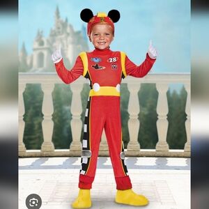 Mickey Mouse Roadster Costume Size 2T
